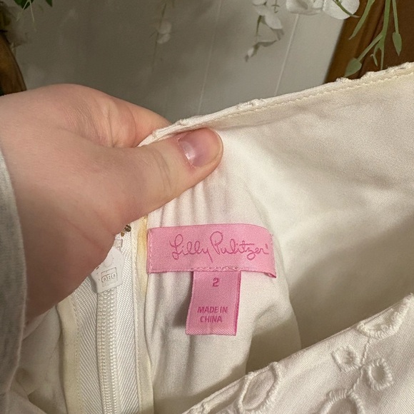 Lilly Pulitzer White Lace Maxi Dress - Picture 4 of 8